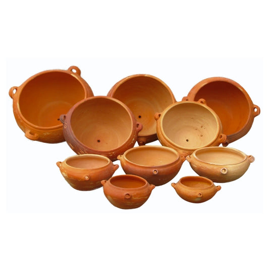 natural earthenware bowl