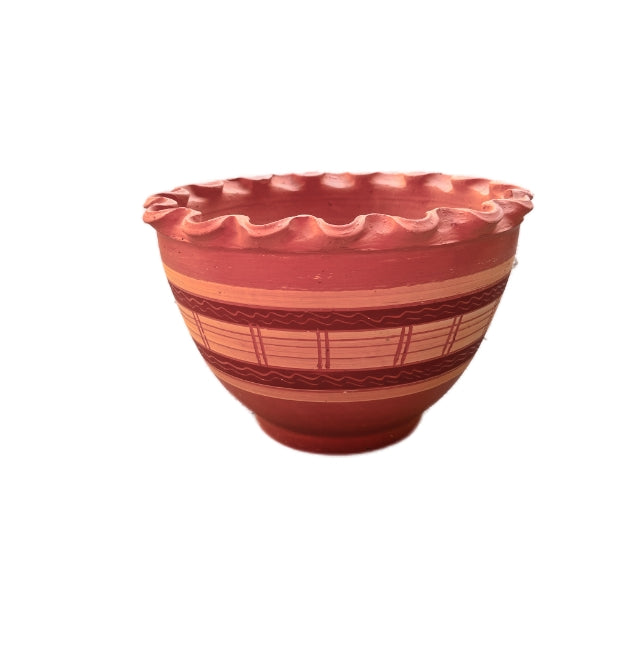 brick-design planter