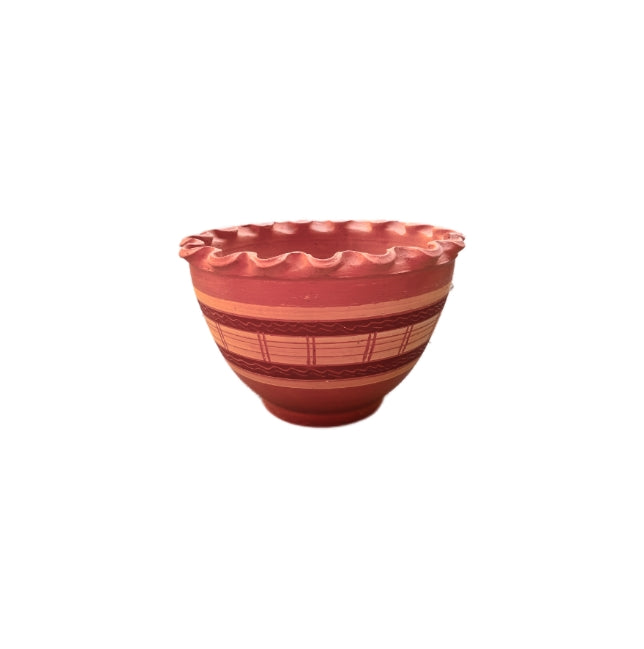 brick-design planter