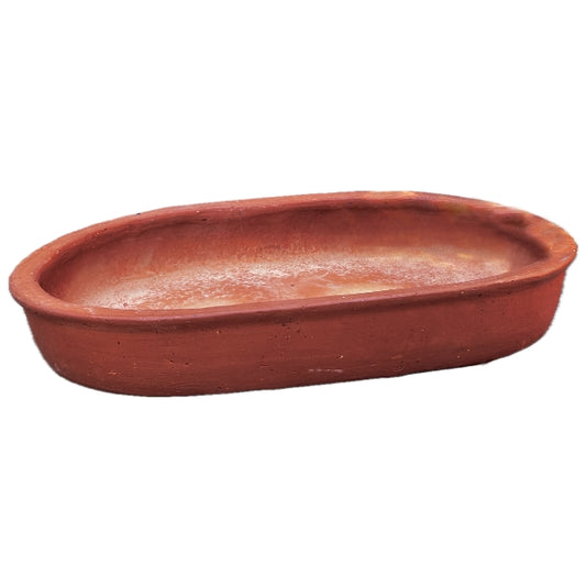 oval bonsai tray 73x49 cm