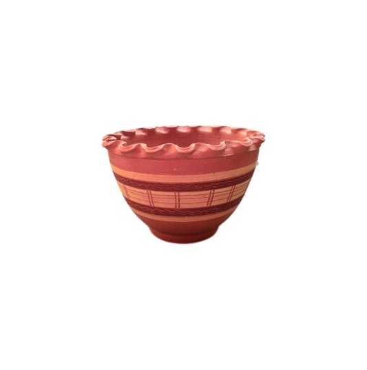 brick-design planter