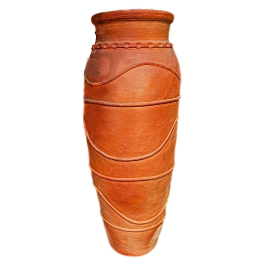 large snake column vase